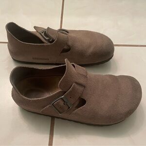 Birkenstock London, Women’s size 8/39, Taupe